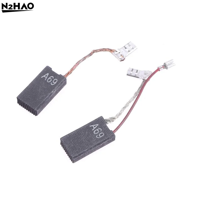 

2PCS 1617014135 Carbon Brushes Replacement Parts For GBH5-40DE GBH7-45DE Impact Drill