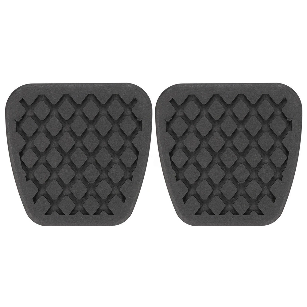 ​2pcs Car Brake Clutch Pedal Pad 46545SA5000 For HONDA For Accord For MKVII For Civic For CRV CRX Rubber Brake Pedal Pad