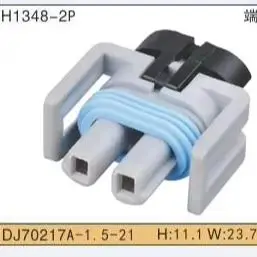 2 Way Medium Gray Metri-Pack 150 Sealed 2Pin Female Connector 12162017