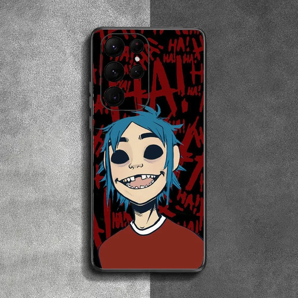 gorillaz fondo de pantalla Phone Case For Samsung Galaxy A52 A12 A51 S21 Edge S22ULTRA S23 S20LITE Plus ultra Black Cover