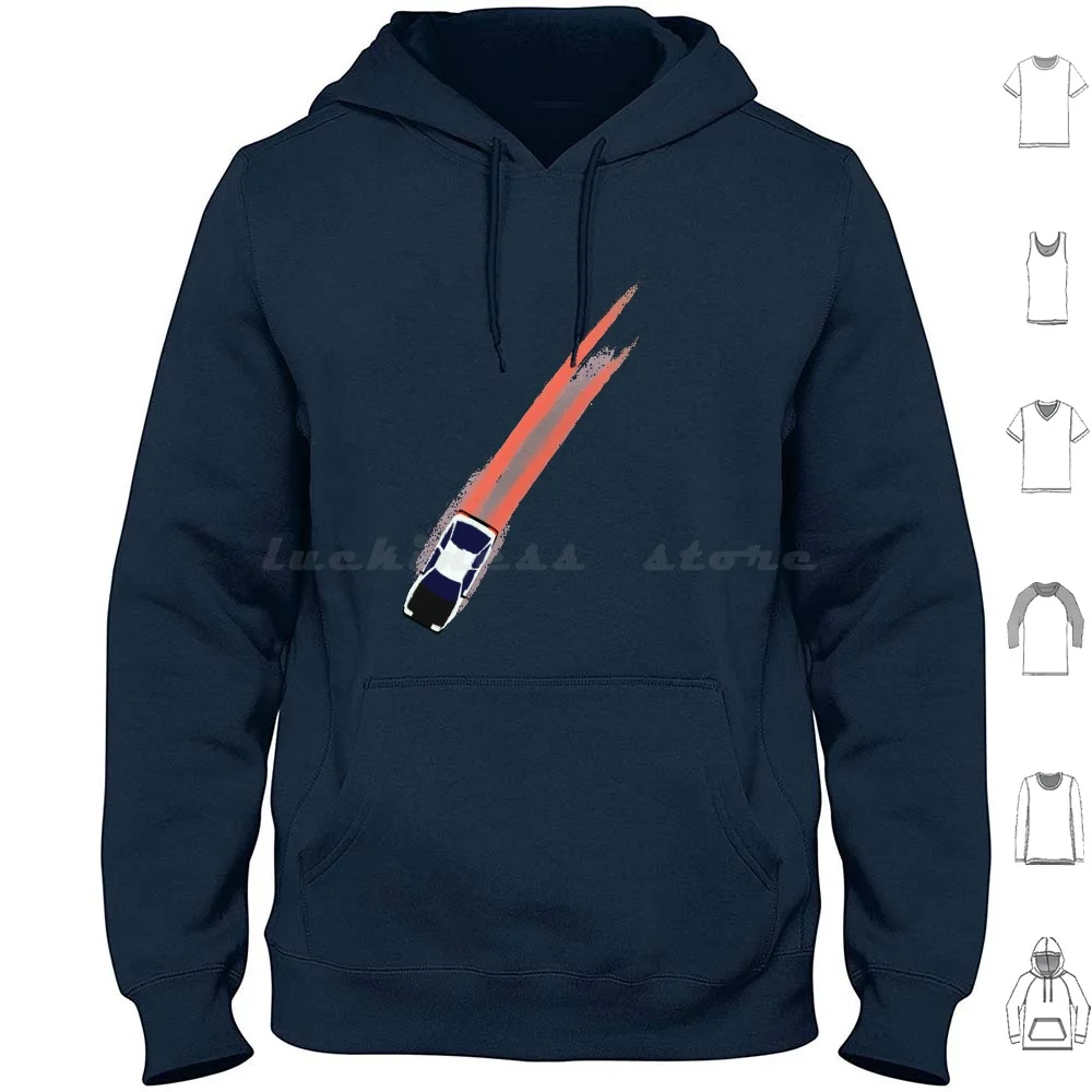 Initial-D Akina's Night Hoodie Cotton Long Sleeve Initial D Manga Anime Jdm Car Racecar Ae86 Ink Hachiroku Hachi Roku Night