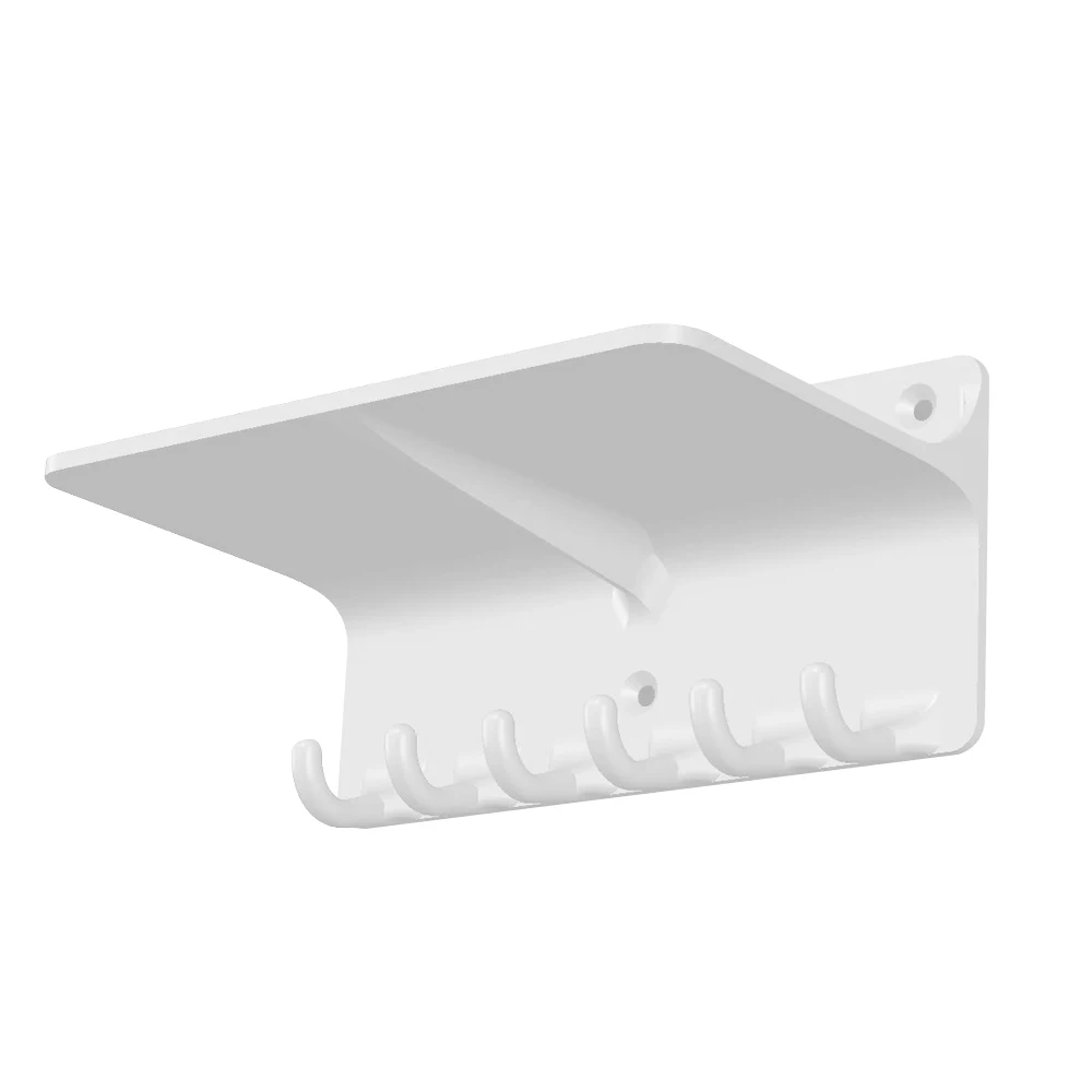 Universal RV Camper Keys And Wallet, Phone Storage Stand White Suitable For Most Rv Camper Motorhome Boat Storage Stand