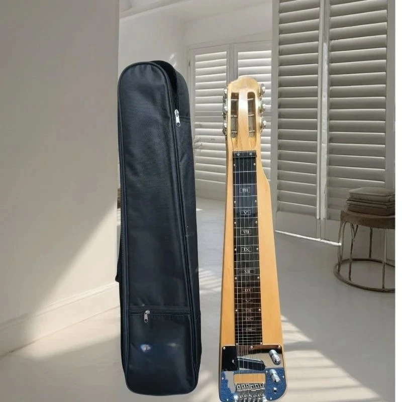 

Adults Electric Guitar Six Strings Portable Travel Electronic Guitars Beginners Practice Guitars String Instrument with Bag