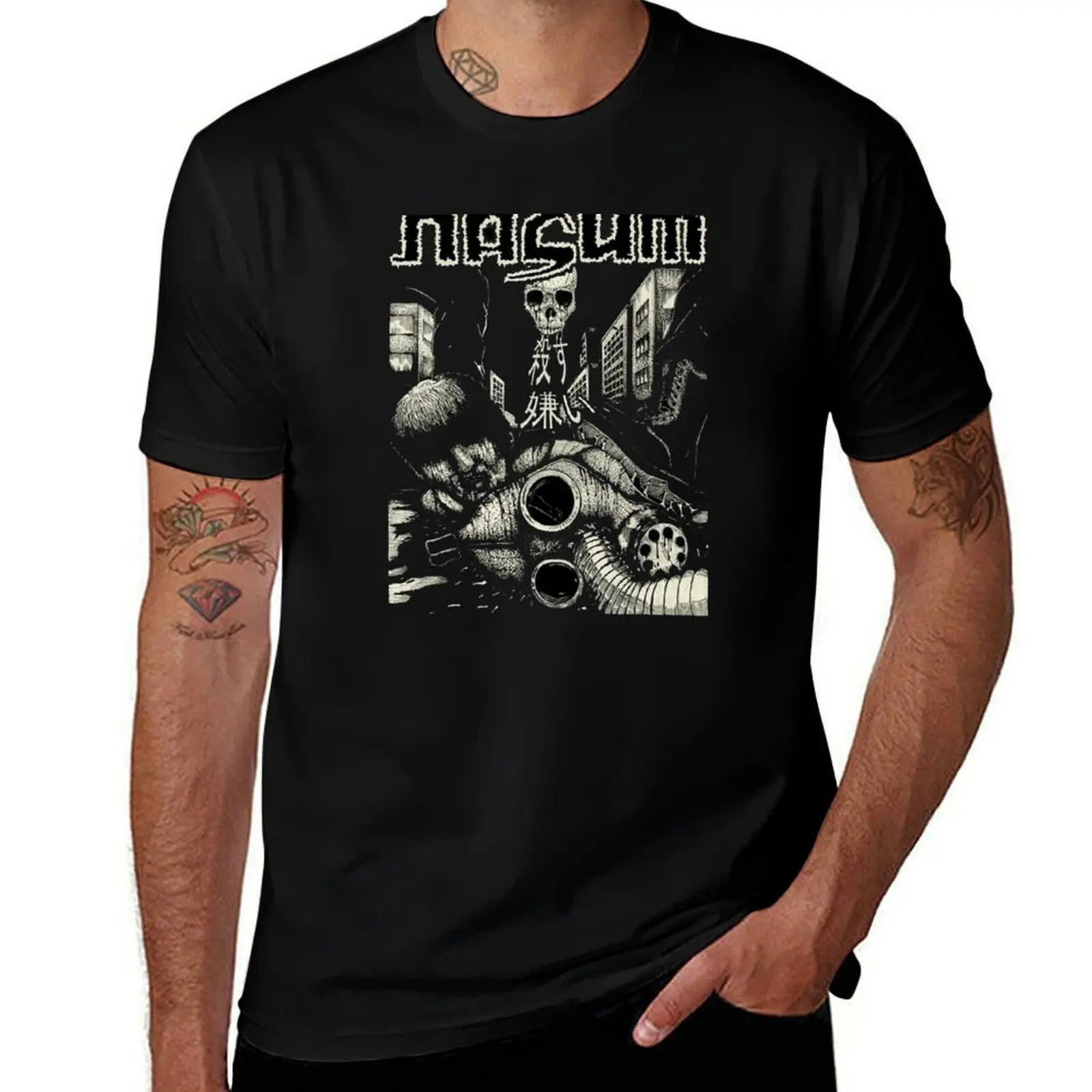 NASUM METAL BAND PUNK ROCK T-Shirt Soft Durable Cotton T-Shirt