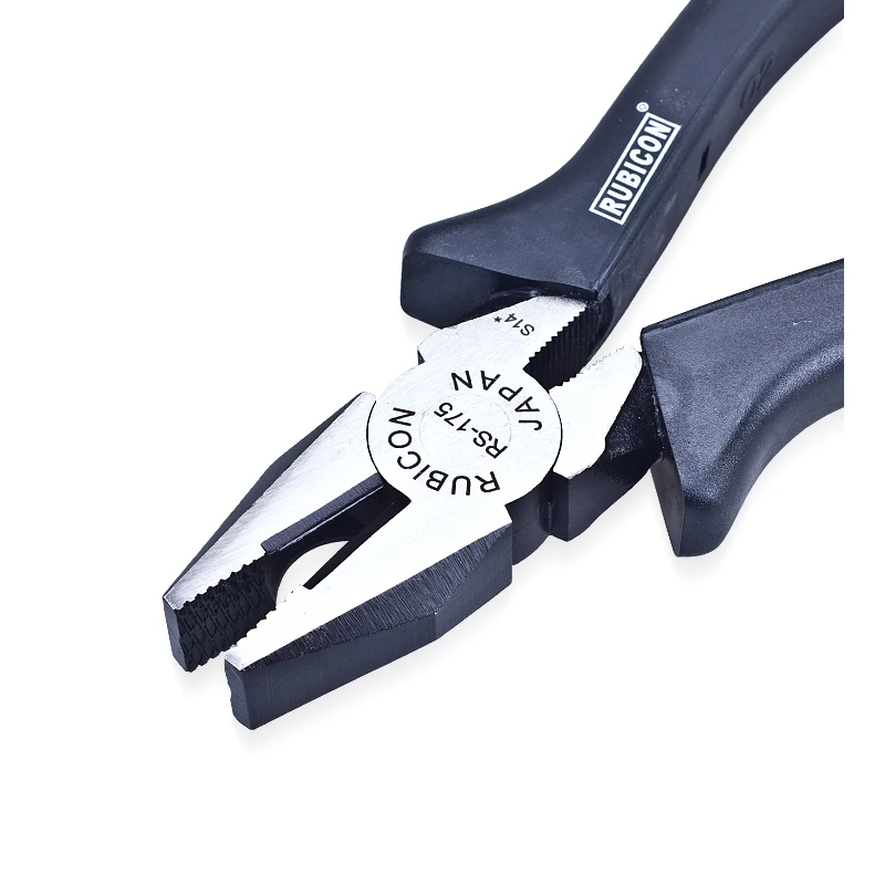 Original RUBICON Multifunctional Combination Plier Electrician Pliers Suitable For Cutting Steel Wire RS-150|175|200