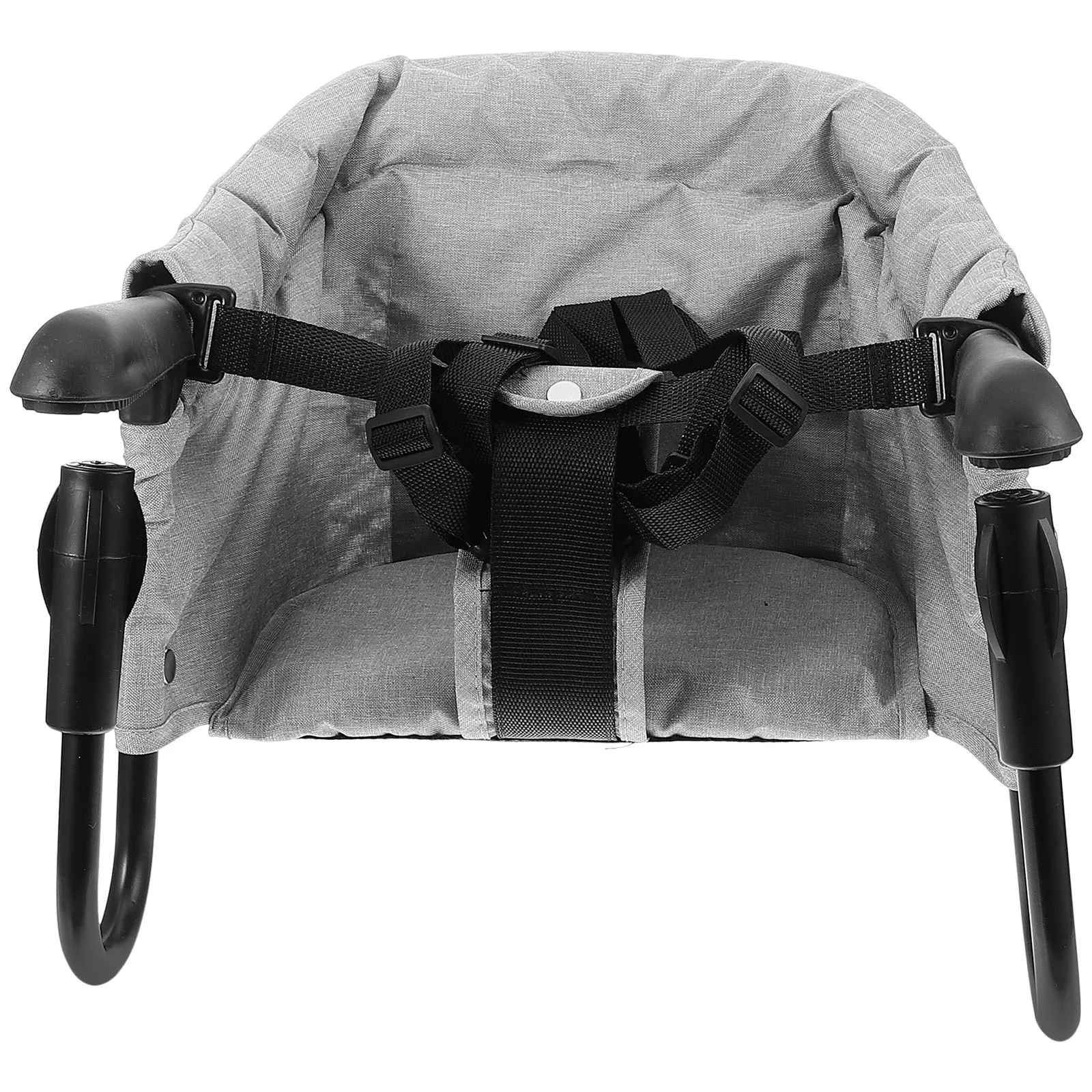 

Portable Dining Chair Adjustable High Straps Folding Food Catcher for Eating Seat Hooks on Chairs Baby
