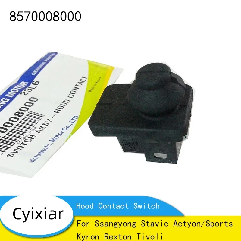 New Genuine Hood Contact Switch 8570008000 For Ssangyong Stavic Actyon/Sports Kyron Rexton Tivoli