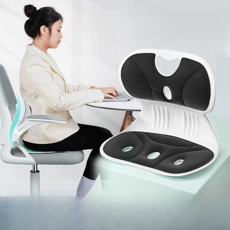 Waist Pad Office Memory Sponge Breathable Long Sitting Without Tiring Home/Outdoor Back Posture Correction Pad