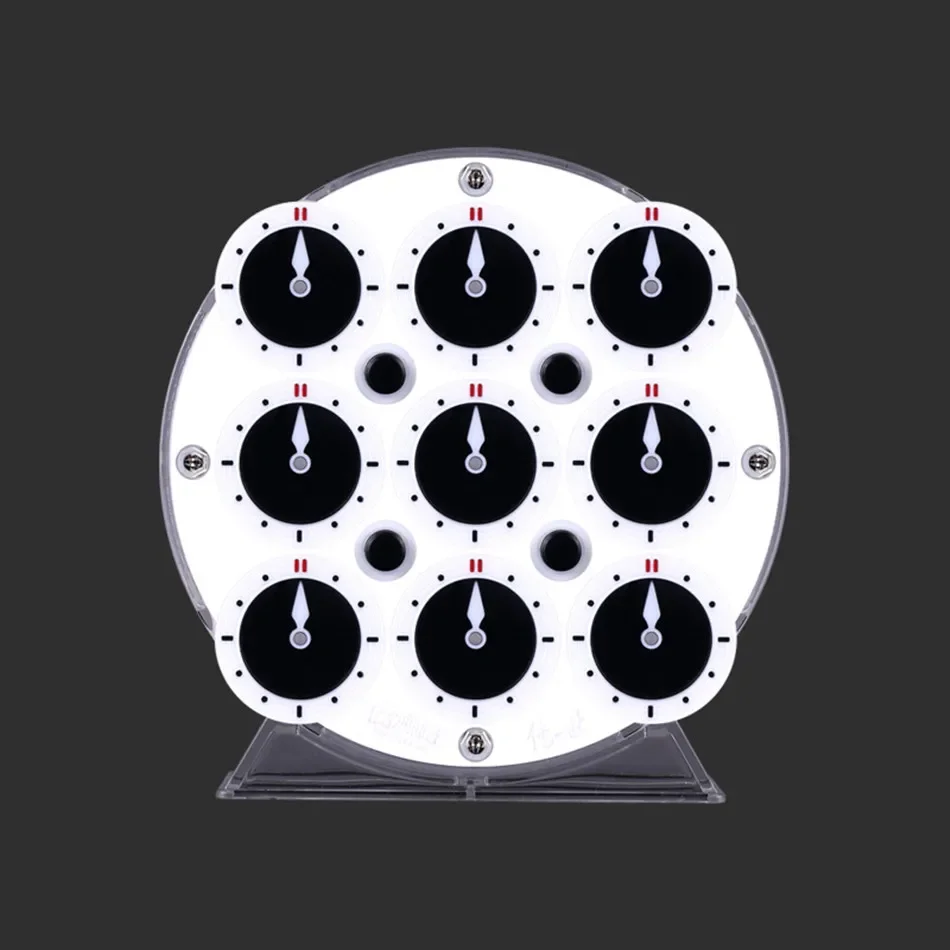 Qiyi 2020 Chuanshi horloge Puzzle Qiyi professionnel vitesse magnétique spécial collecteur Cube aimant horloge jouets éducatifs cadeau