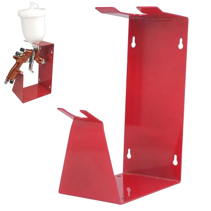 

Airbrush Holder Stand Versatile Metal Automotive Painting Rack Auto Paint Stand Stable Spray Paint Bracket Paint Sprayer Storage