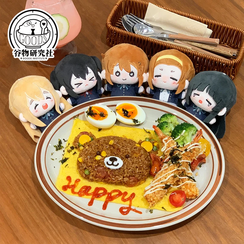 

10 см K-On! Плюшевая игрушка японского персонажа Nakano Azusa,Tainaka Ritsu,Hirasaw,Akiyama M 10 см, кукла Чиби в форме звезды, подарок на день рождения