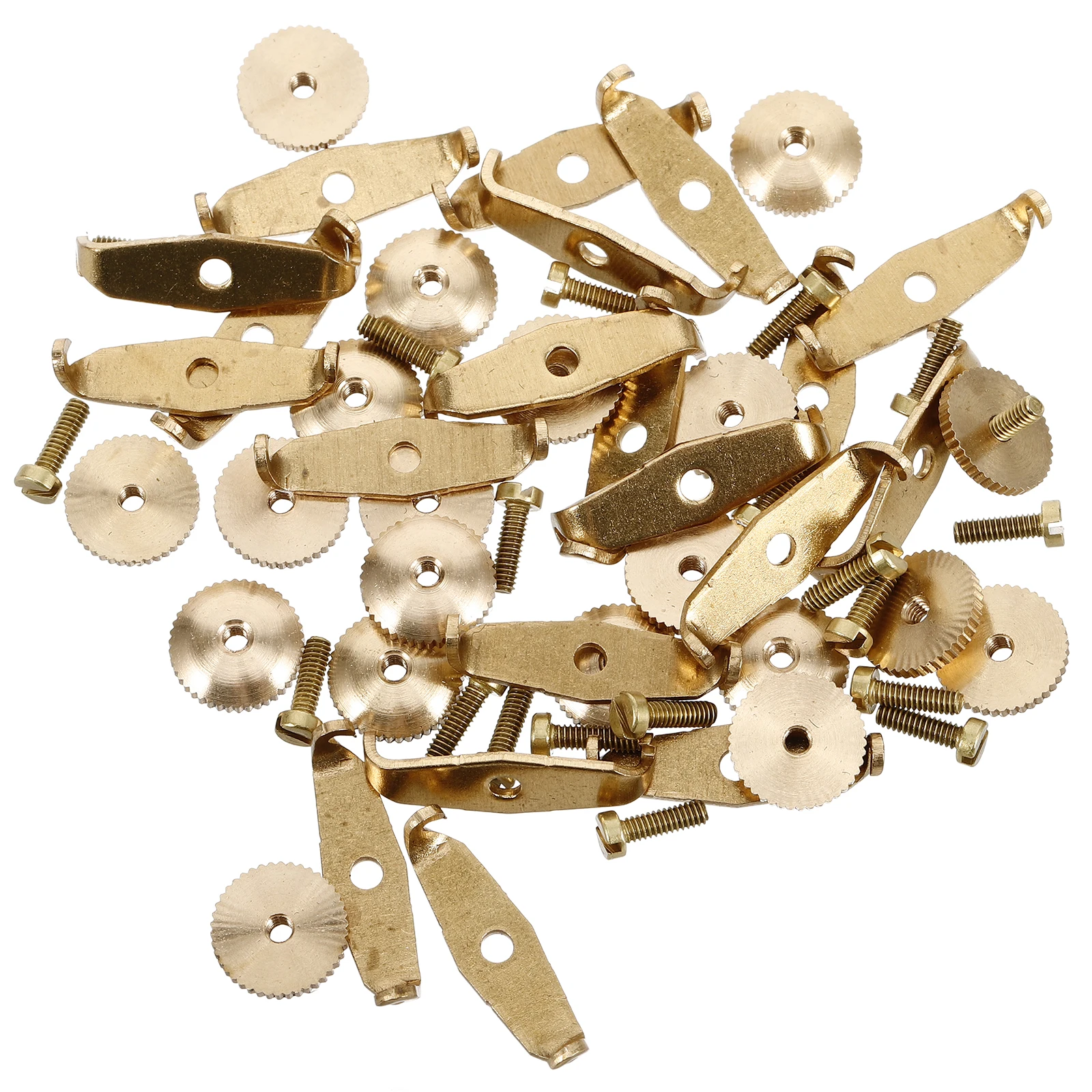 

20Pcs Erhu String Tuner Copper Adjustable Tool for Chinese Violin Enhanced Sound Quality Stable Performance Portable Compact