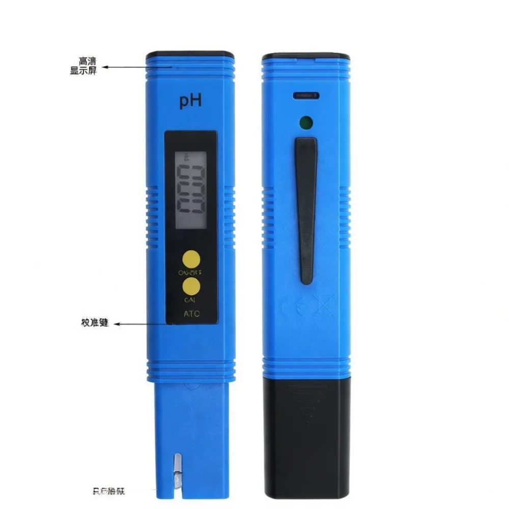 Digital Pen High Accuracy For Aquatic Tank Monitor Electronic Acid Measurement Tool