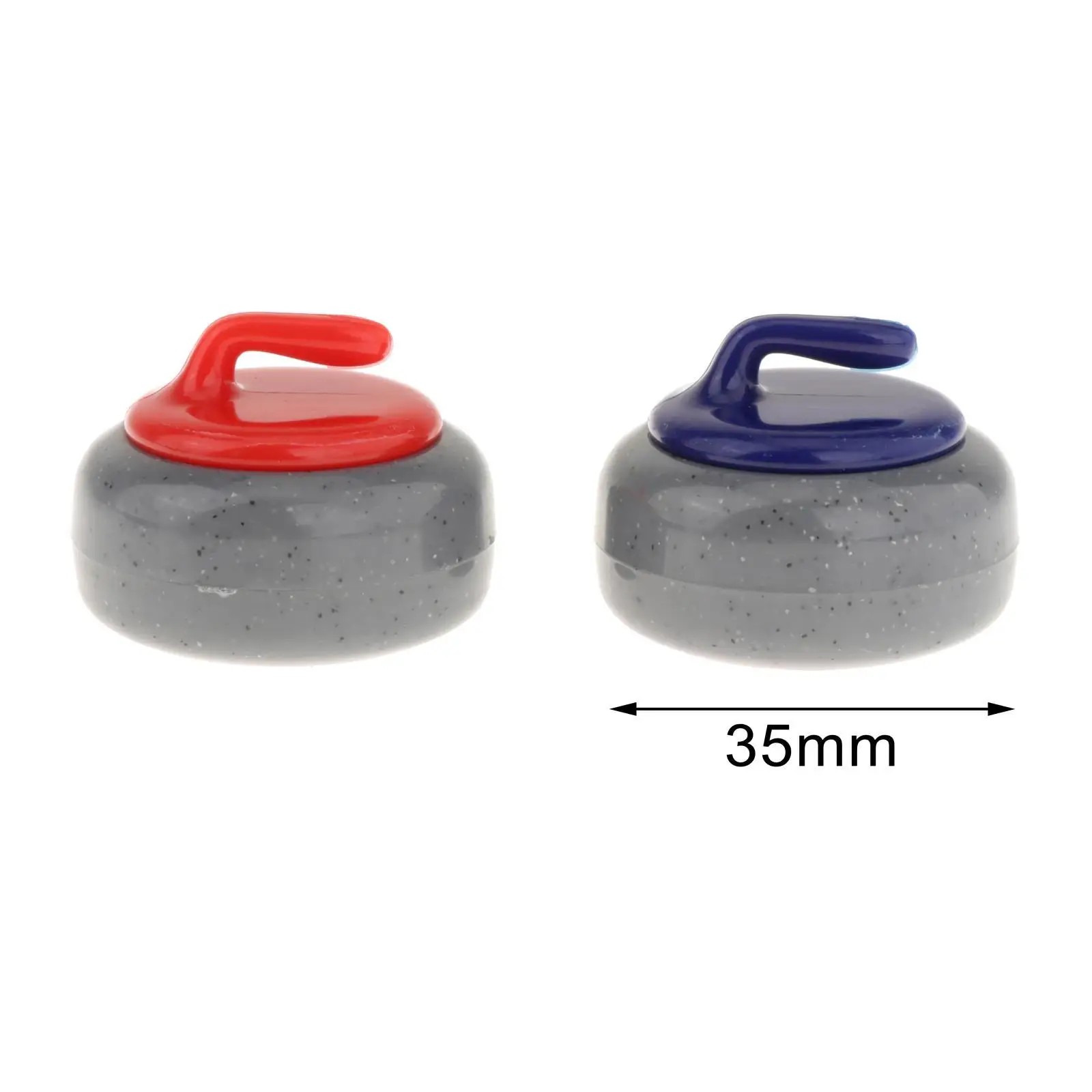 8 Pieces Tabletop Curling Game Pucks Portable Friends Indoor Sports Toy Traveling Family Educational Toy Floating Curling Ball