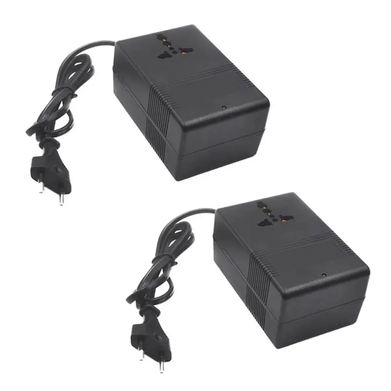 2x-200w-電圧コンバータ変圧器ステップダウン-220v-から-110v-ac-ステップダウン旅行用電圧変圧器コンバータ-eu-プラグ-b12b