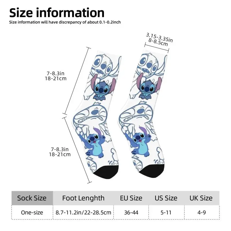 مخصص غرزة مانغا أنيمي الرجال النساء طاقم الجوارب للجنسين بارد الربيع الصيف الخريف الشتاء اللباس الجوارب