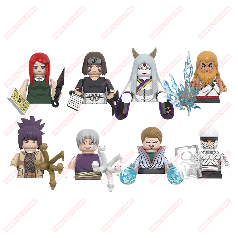 Naruto Animation Game Peripheral Toys Kaguya Boruto Neji Tenten Iruka Yamato Madara Sasuke Anime Action Model Figures Collection - Image 5