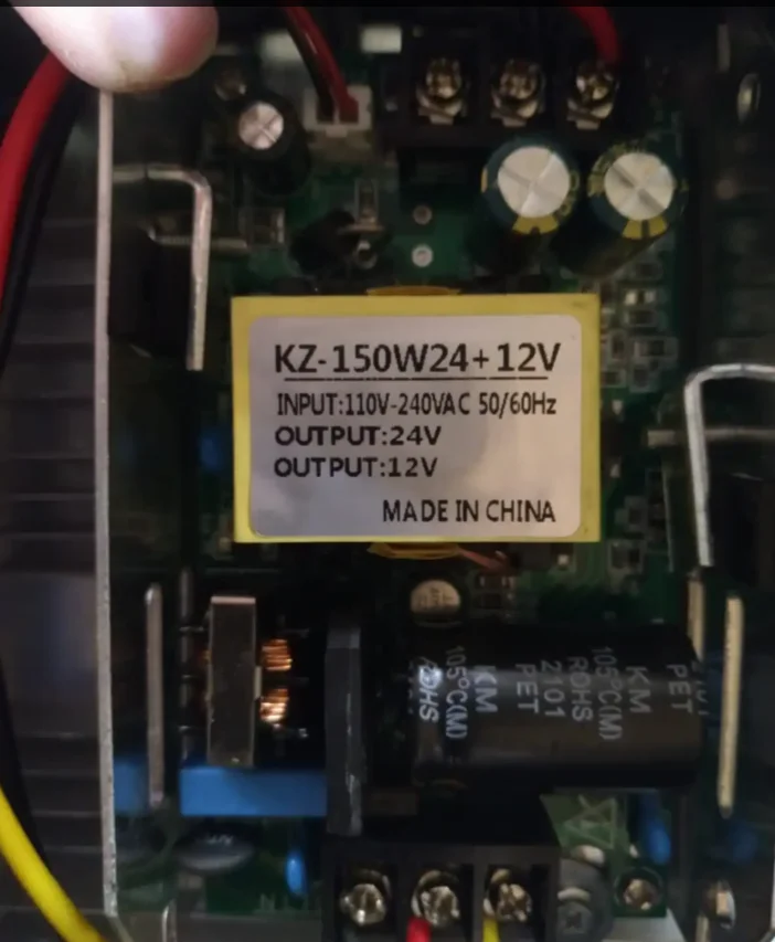 KZ-150W + 24V-12V 18x18w RGBWA + UV LED PAR إمدادات الطاقة