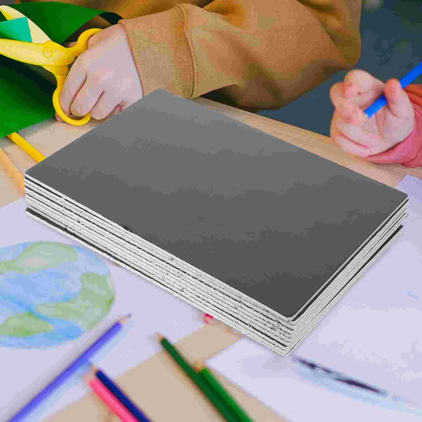 10 Pcs Multipurpose Blank Board White Foam Poster DIY Foams Model Making Material