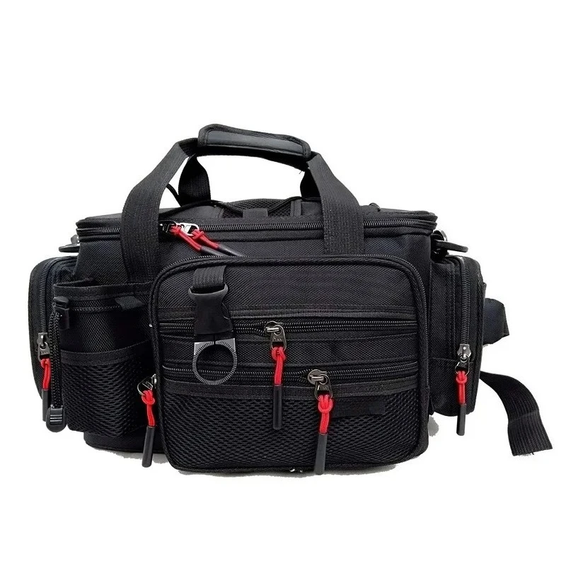 

Multifunction Fishing Tackle Bag Canvas Outdoor Camping Shoulder Bags Fishing Lure Pack