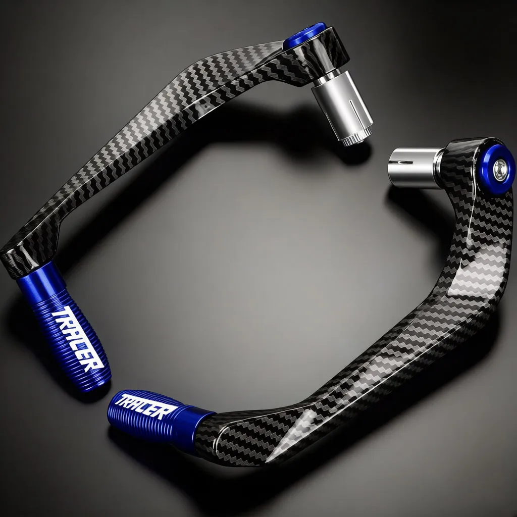 

Motorcycle Handlebar Brake Clutch Levers Hand Guard Protector For Yamaha Tracer 700 900 7 GT MT07 MT09 2016-2020 2021 2022 2024