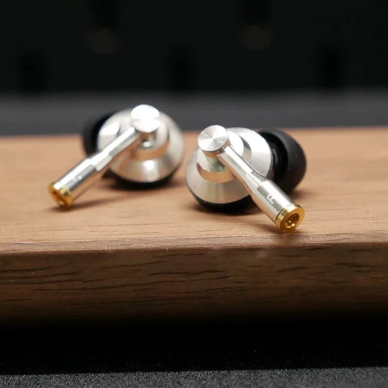 Słuchawki douszne DIY z dużym dynamicznym przetwornikiem 14,4 mm, złącze MMCX, metalowa główka słuchawkowa MMCX. — zdjęcie produktu 2