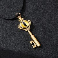 The Owl Classic House Same Pendant Portal Key Bronze Plated Metal Necklace for Cartoon Fans Cosplay Party Jewelry Gift