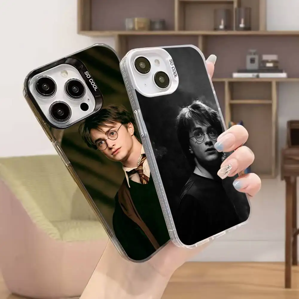 

D-Daniel R-Radcliffe actor Phone Case For iPhone 16,15,14,13,12,11,Mini,Pro,MAX Black Matte Shockproof Cover