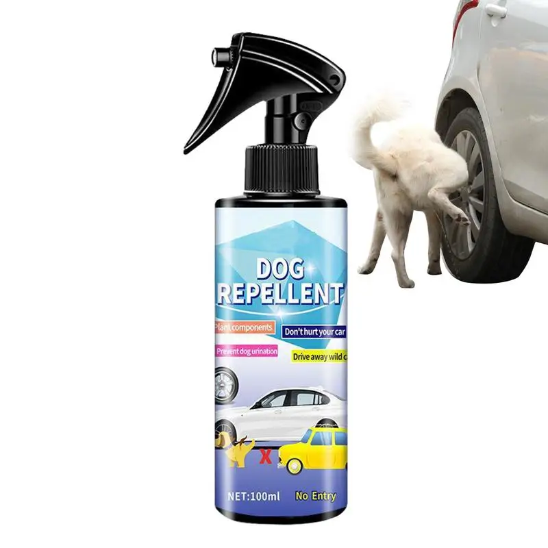 

No Pee Spray for Dogs Car Dog Pee Spray Car Wheel No Pee Spray to Stop Peeing Safe Dog Repeller Dog Pee Deterring Spray for Car