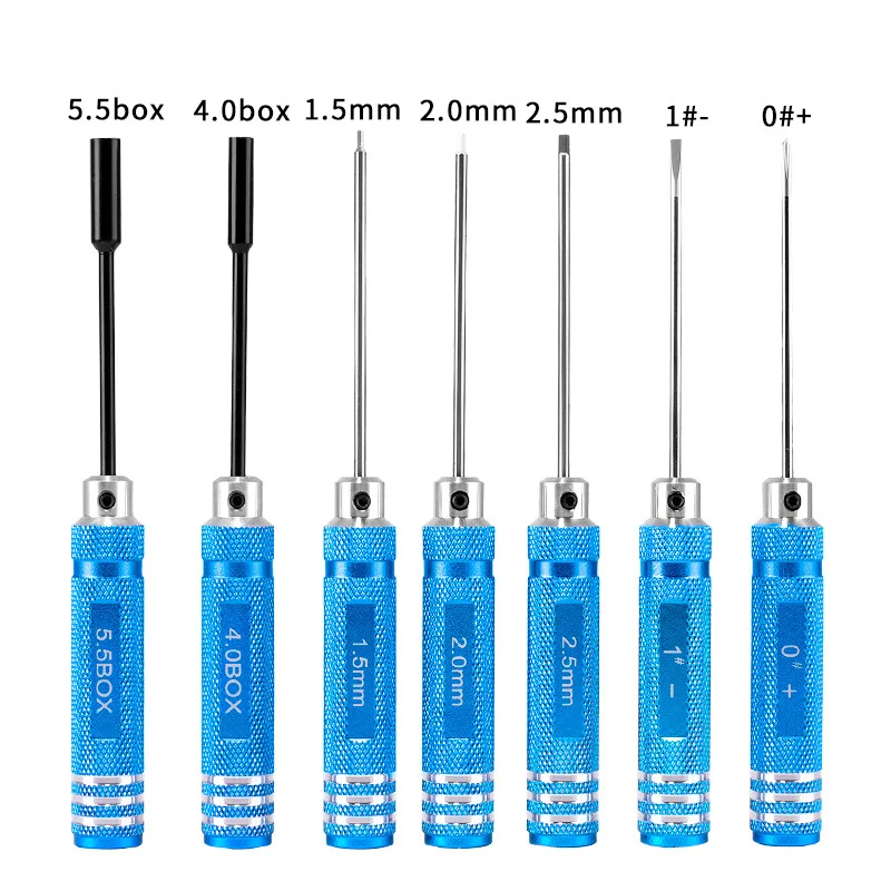 10 In 1 Tool Kit Schraubendreher Zangen Hex Hand Reparatur mit Box RC DIY für Hubschrauber Flugzeug Auto Lkw Quadcopter spielzeug