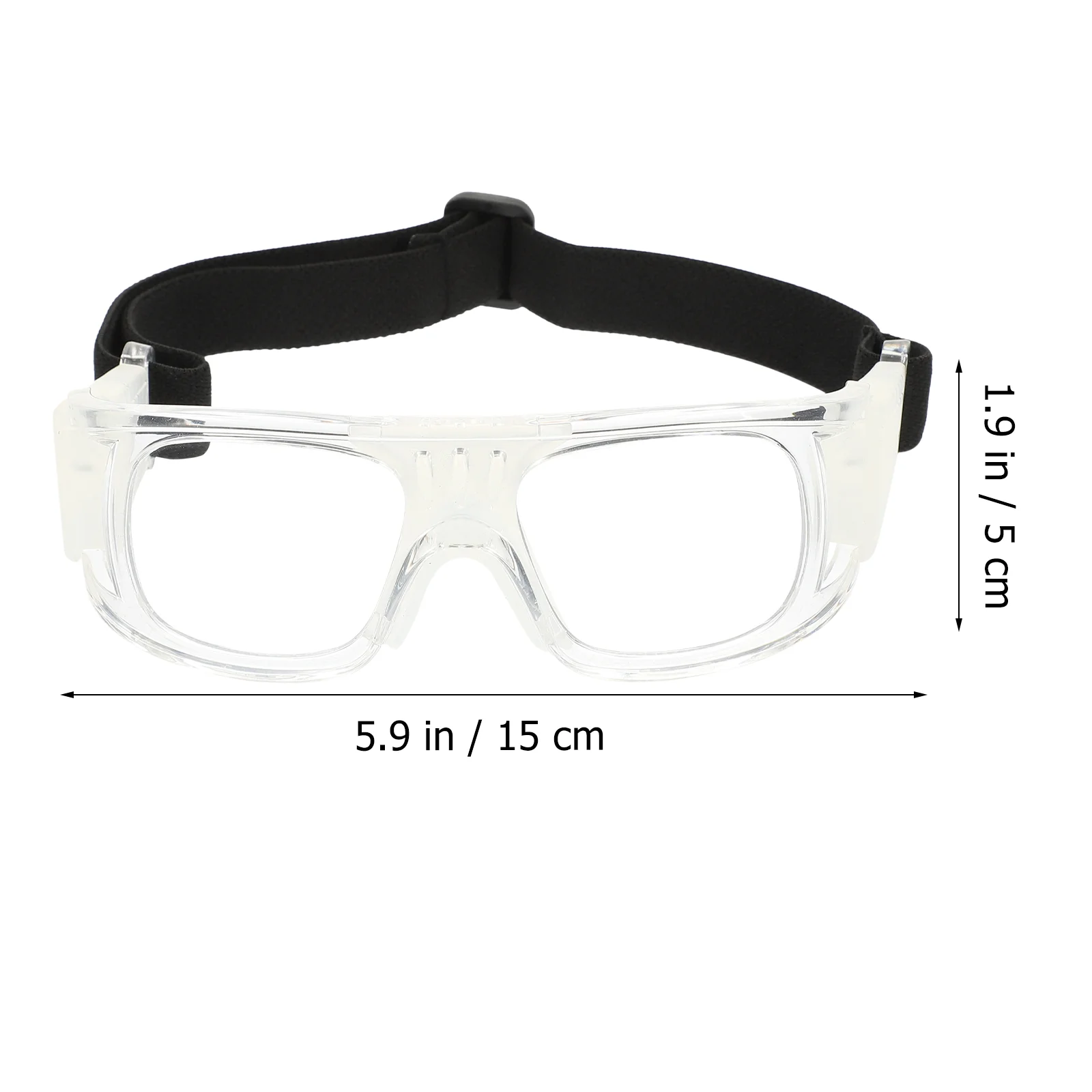 Sporty Glasses near Sighted for Men Outdoor Sports Basketball Goggles Portable Black PC Man