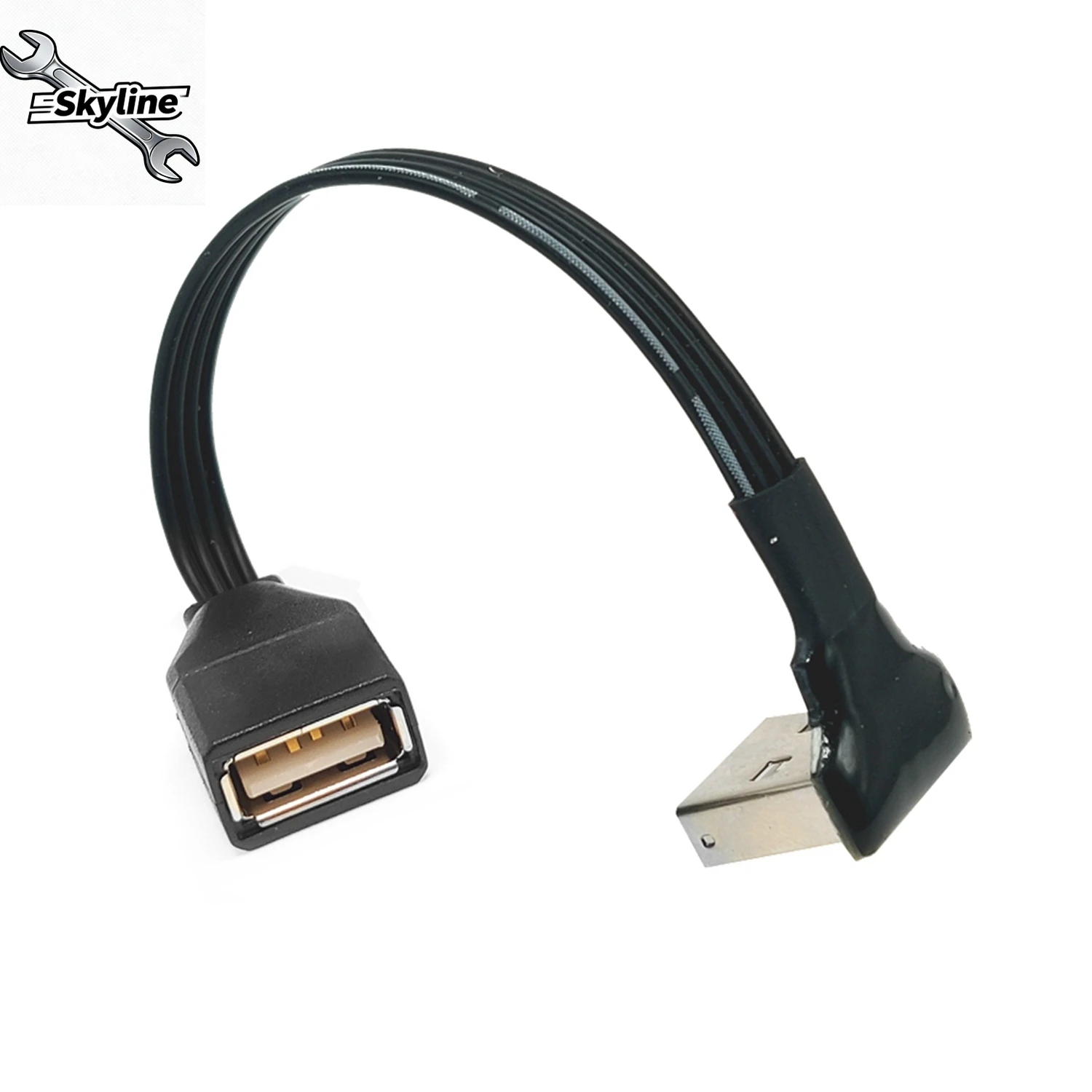 0.1M 0.2M 0.3M 90 degree short USB extension cable, right angle USB cable,  adapter, 4-core  extension cable