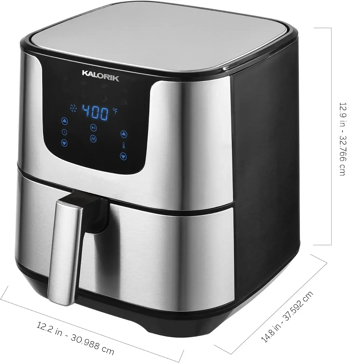 5.3 Quart XL Air Fryer Pro with Digital Touch Screen