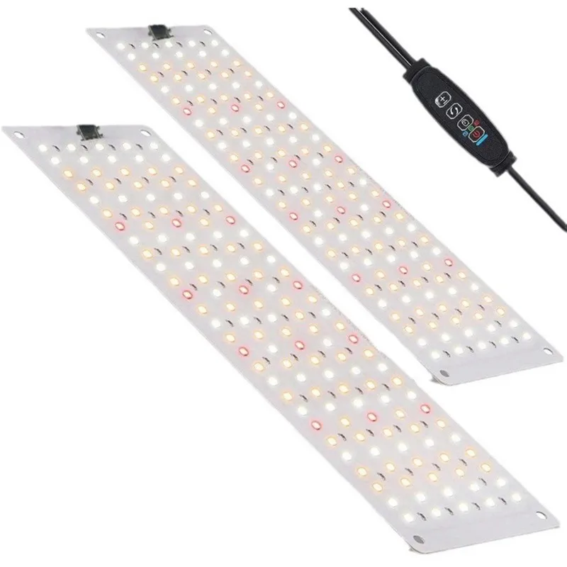 540個のledを搭載したソフトledフルスペクトル植物育成ライト、明るさ調整可能、内蔵タイマー機能付き