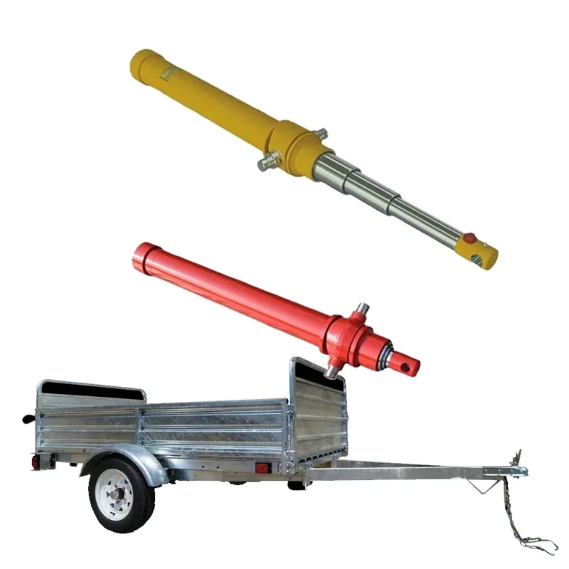 Innovative hydraulic cylinder design for trailer brake actuation