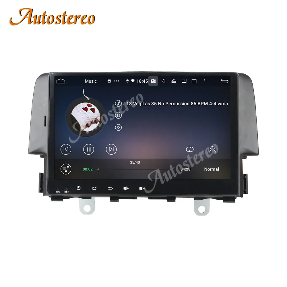 Carplay For Honda Civic 2016-2021 Android 13.0 Car Radio GPS Navigation Multimedia Player Android Auto Stereo Head Unit 4G