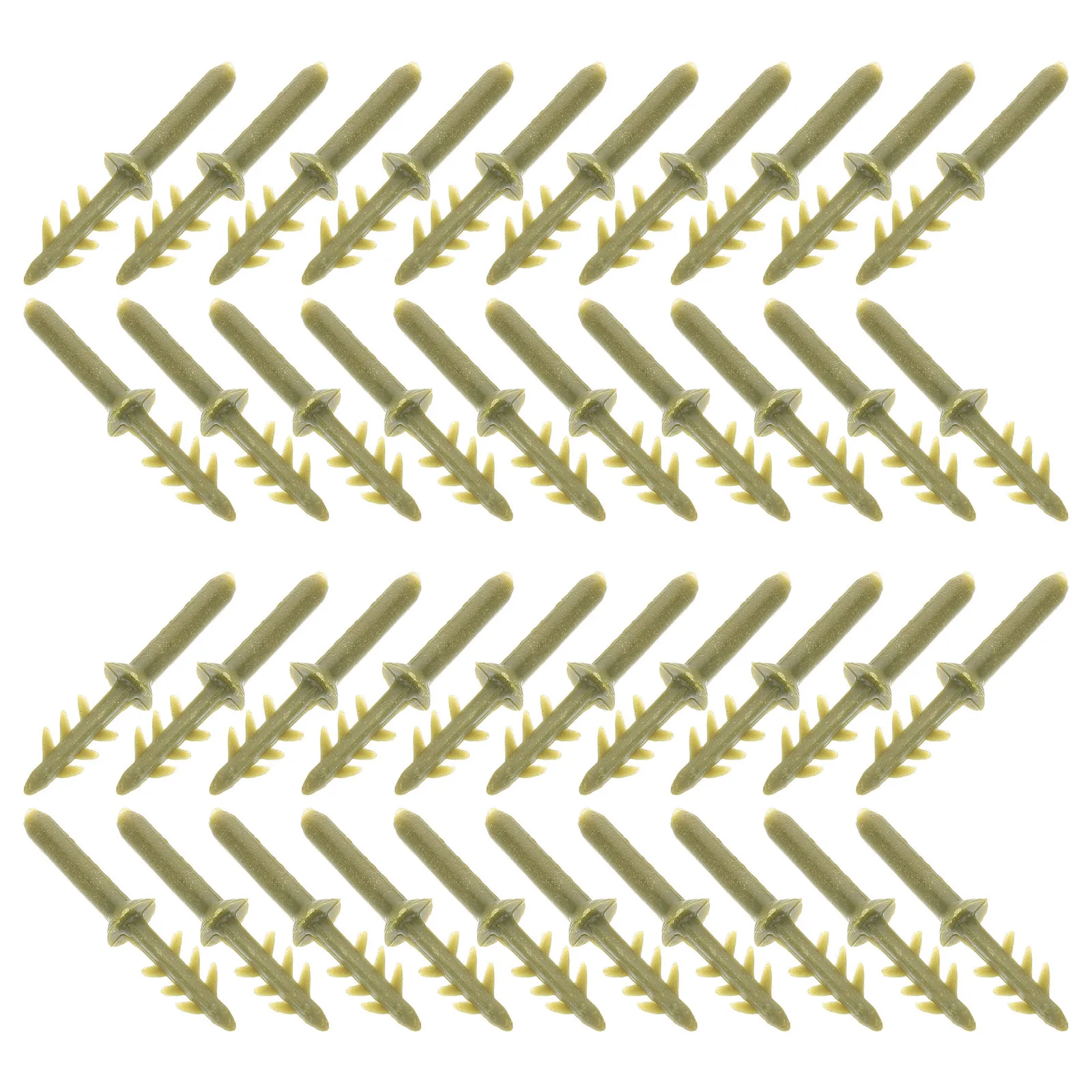 50 قطعة قاعدة زهرة بلاستيكية DIY بها بنفسك الحرف الزفاف فو باقة قواعد الزهور الاصطناعية قيعان لوازم الديكور الطرف #2