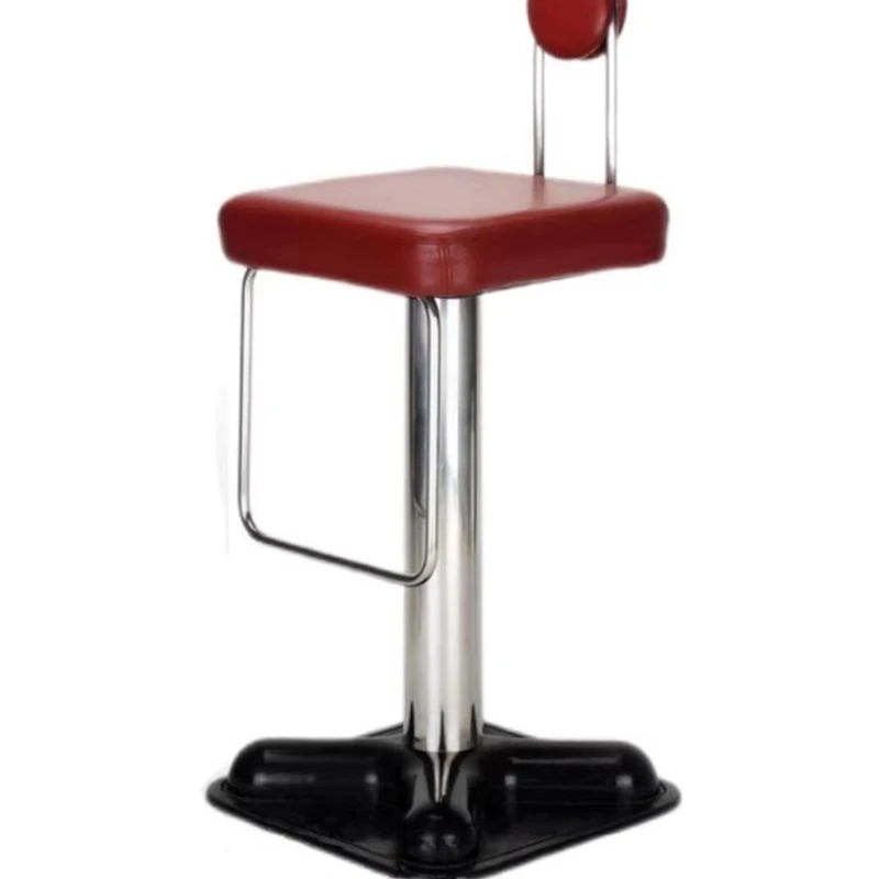 

Stainless steel bar chair fashion, home back chair high bar stool, Italian simple bar chair