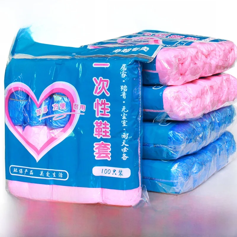 

Disposable Thiened Plastic oe Covers Men's Indoor Use Waterproof Low Cut for Rainy Days Home Use Wear Once And Tow Away