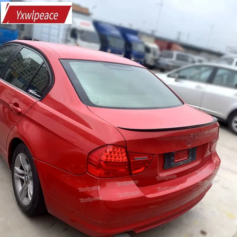 

Подходит для BMW 3 серии E90 2005 2006 2007 2008 2009 2010 2011, высококачественный задний спойлер из АБС-пластика в форме крыла автомобиля