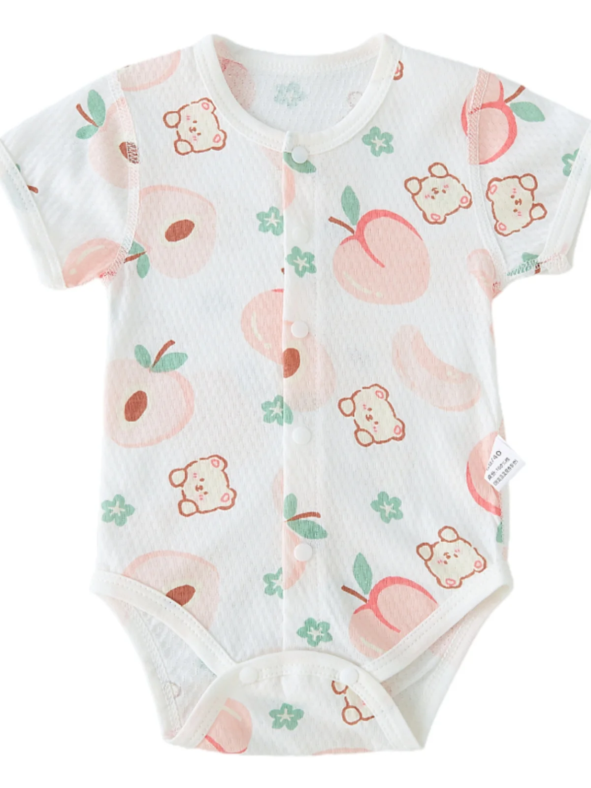 acao-para-bebe-de-verao-body-triangular-para-recem-nascidos-conjunto-de-mae-e-filho-em-aodao-com-manga-curta-e-crim