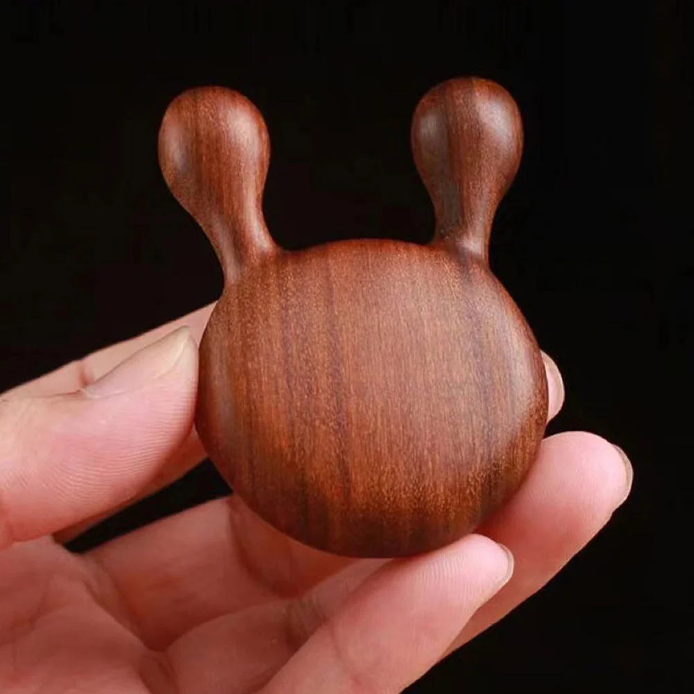 

Wooden Nose Gua Sha Facial Tool Sturdy Reflexology Massage Tool Face Massager Handheld Manual Massage Equipment Improve