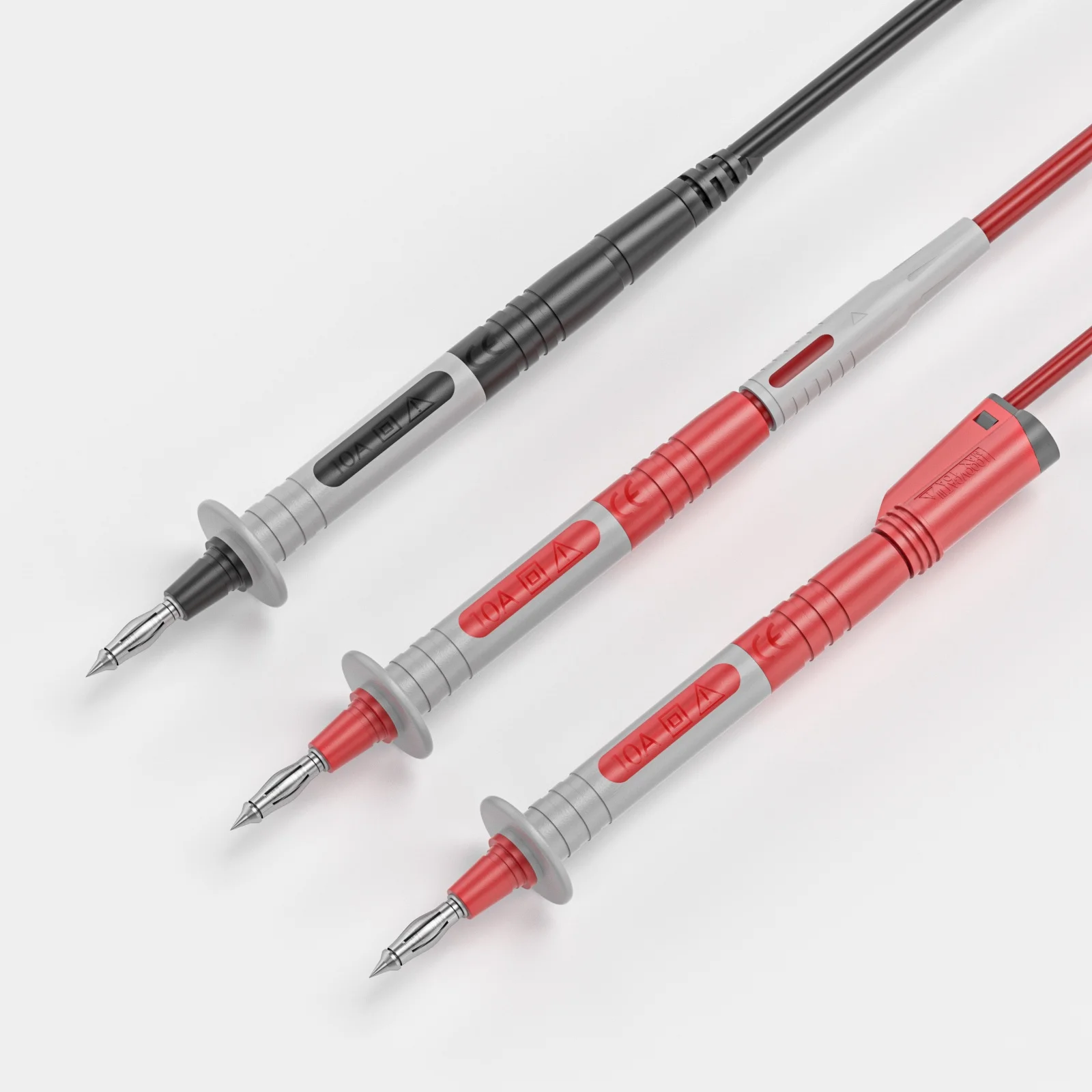 multimeter test lead kit test cable 4mm banana plug with crocodile clip wire perforation probe for electrical test JL020