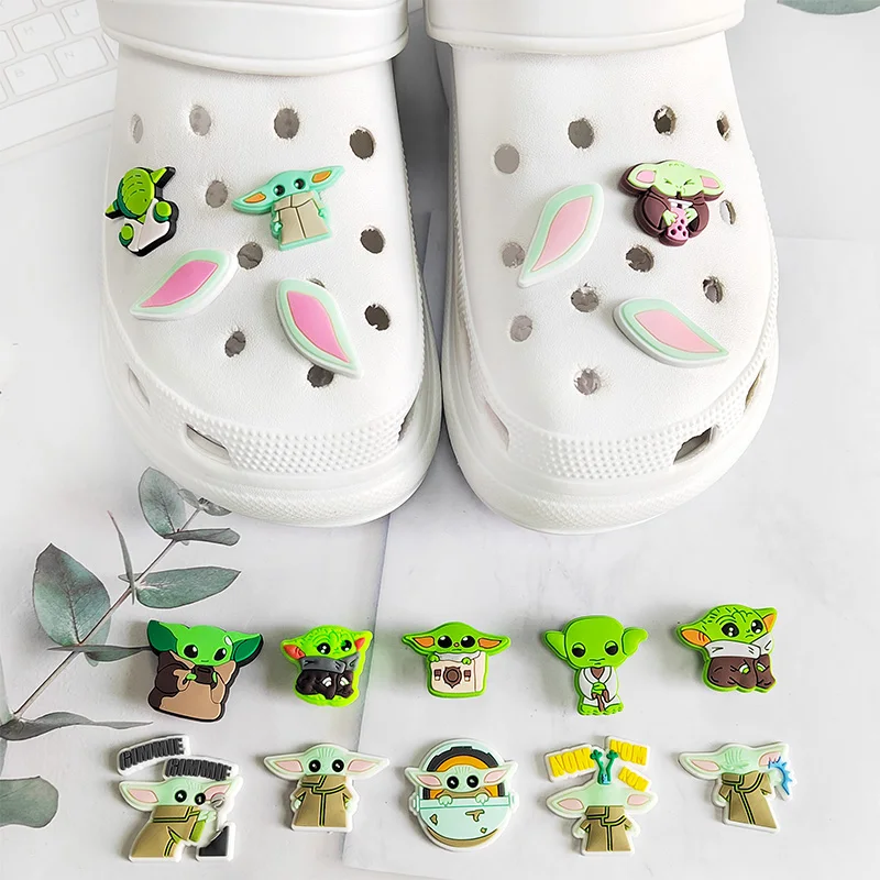 Hot Toys Cartoon Wars PVC Shoes Charms Cartoon Sandals Accessories for Clogs Decorate Buckle Boys Kids X-mas Gifts