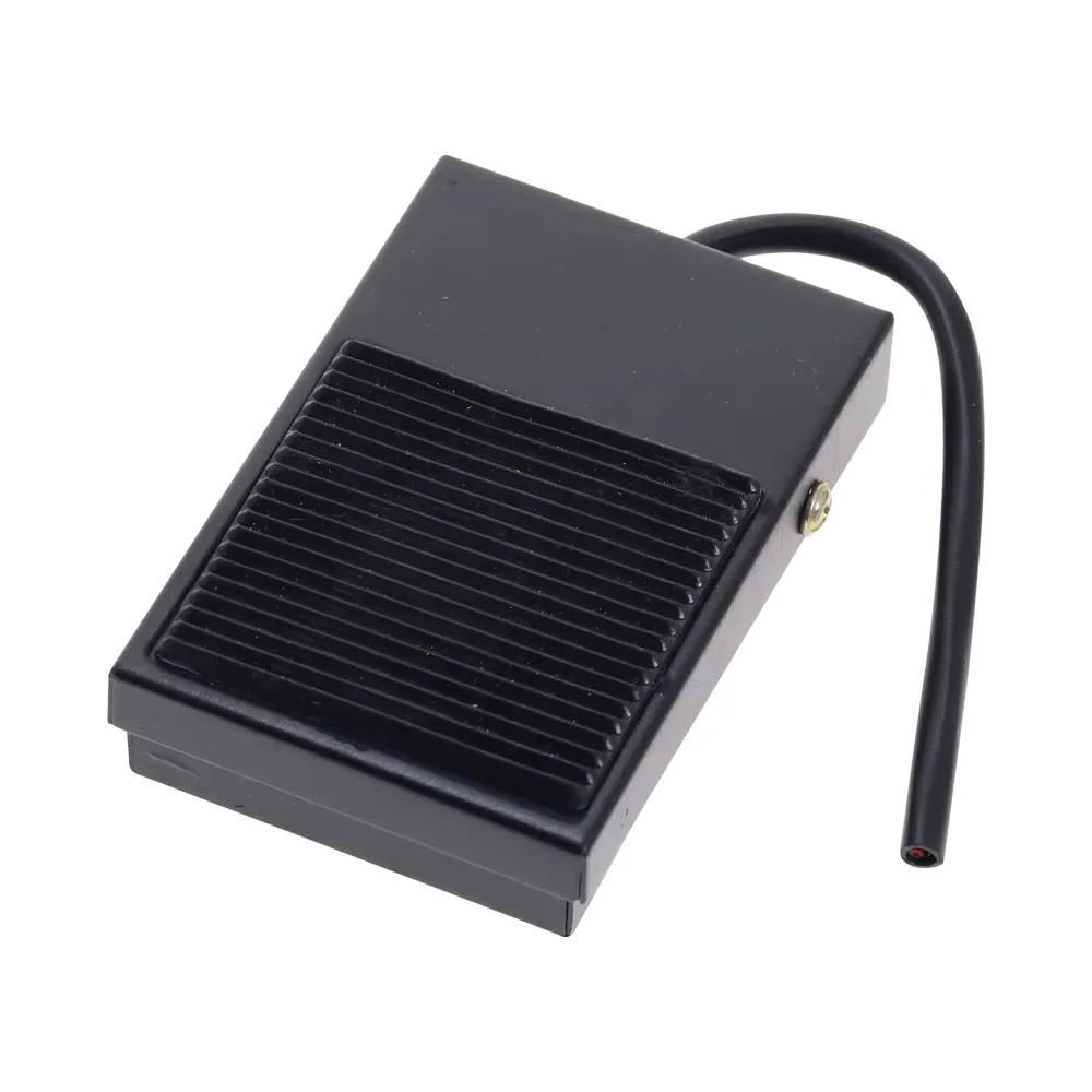 

Metal shell AC 220V 16A SPDT NO NC anti slip instantaneous power supply foot switch foot switch