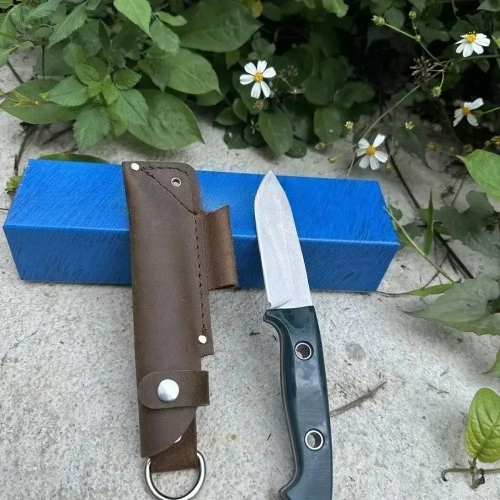 固定刃ナイフ-bm162-g10-ハンドル-s30v-ブレードキャンプサバイバルハイキングポータブル釣り自己防衛戦術ナイフ-edc