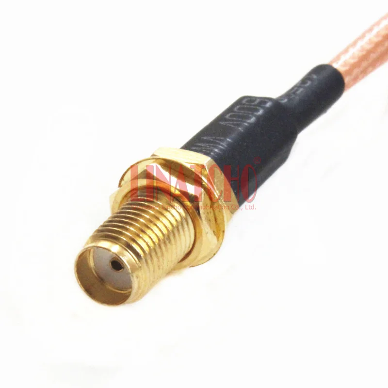 Koaxiale rg316 sma Buchse auf zwei doppelte ts9 Stecker Antennen verteiler kabel
