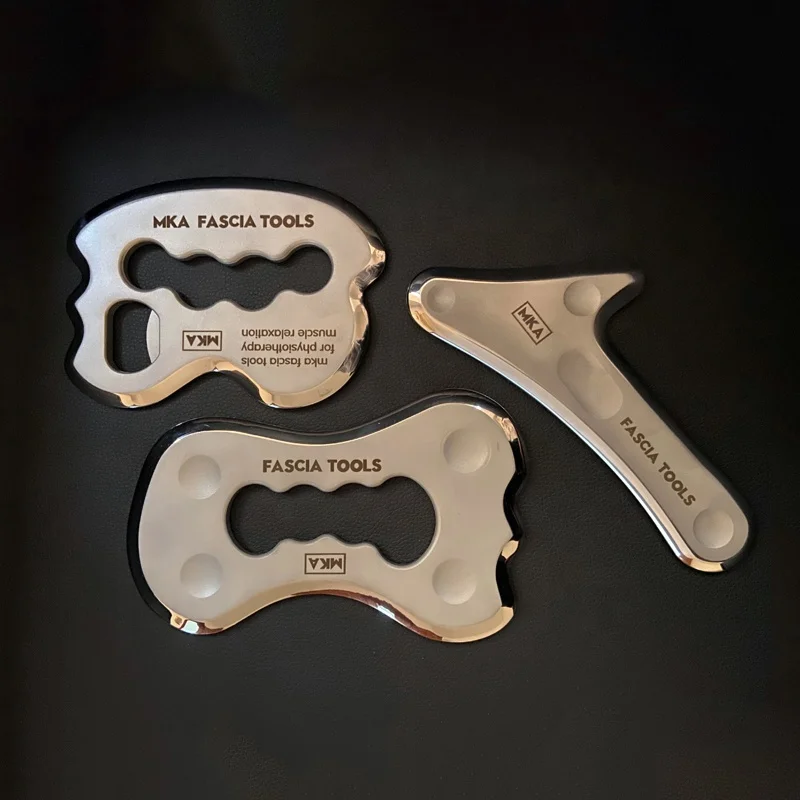 Great Stainless Steel Gua Sha Scraping Massage Tool Soft Tissue Mobilization Tool for Body SMART Fascial Stainless Steel Guasha
