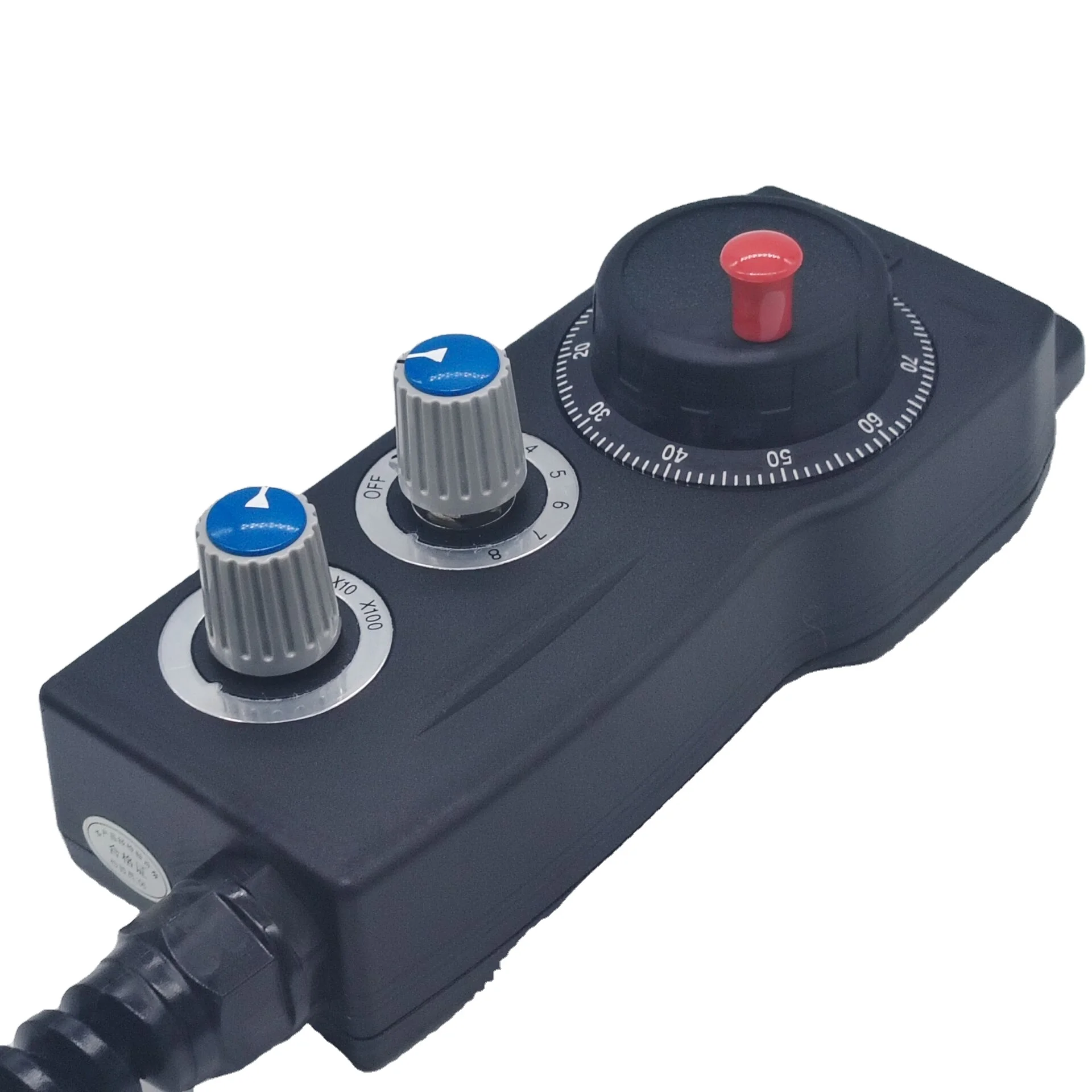 

MBL1470-04-100P-5L Binary Code Manual Pulse Generator MPG 8 Axis 100ppr 5V with 10m Spiral Cable