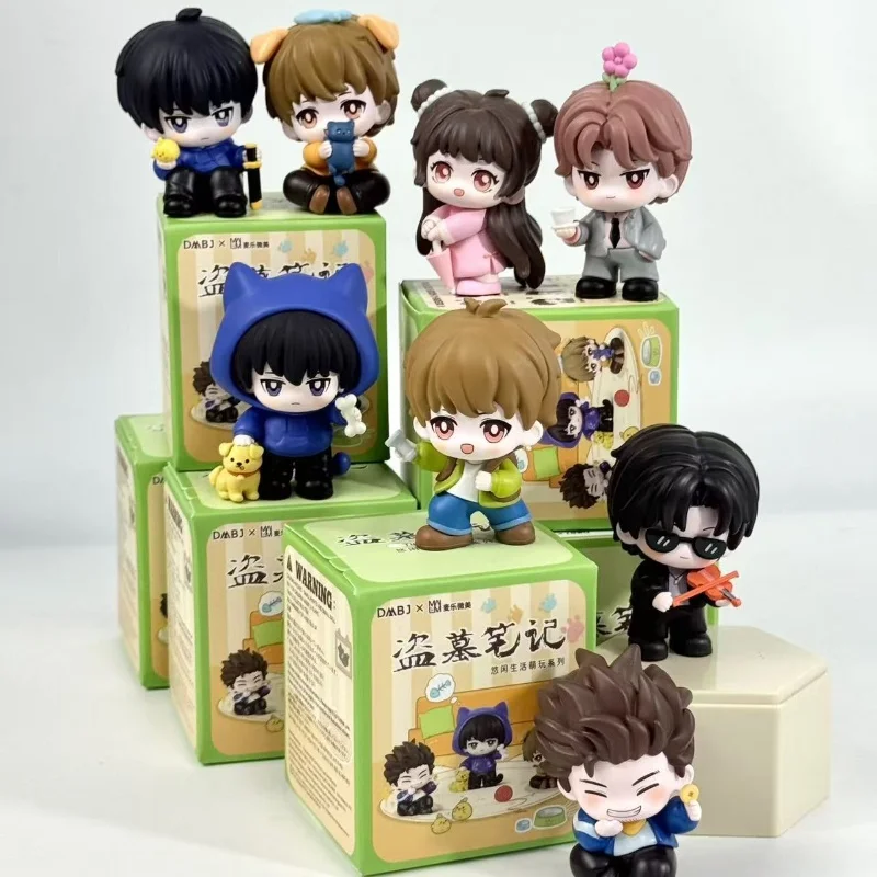 

Аутентичные заметки для гробницы, неторопливая жизнь, милая игровая серия, слепая коробка, четыретая круглая периферийная коллекция, модные игровые фигурки